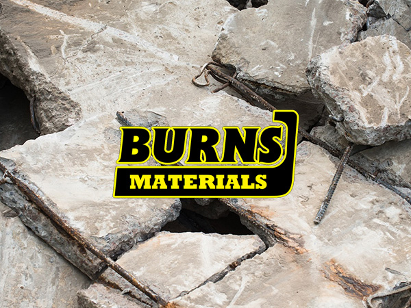 dirty concrete dumping